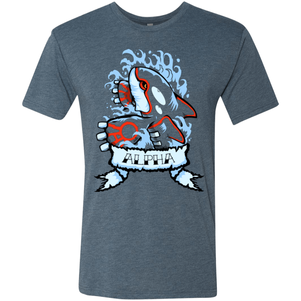 T-Shirts Indigo / Small Alpha Men's Triblend T-Shirt