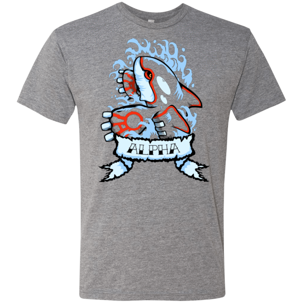 T-Shirts Premium Heather / Small Alpha Men's Triblend T-Shirt