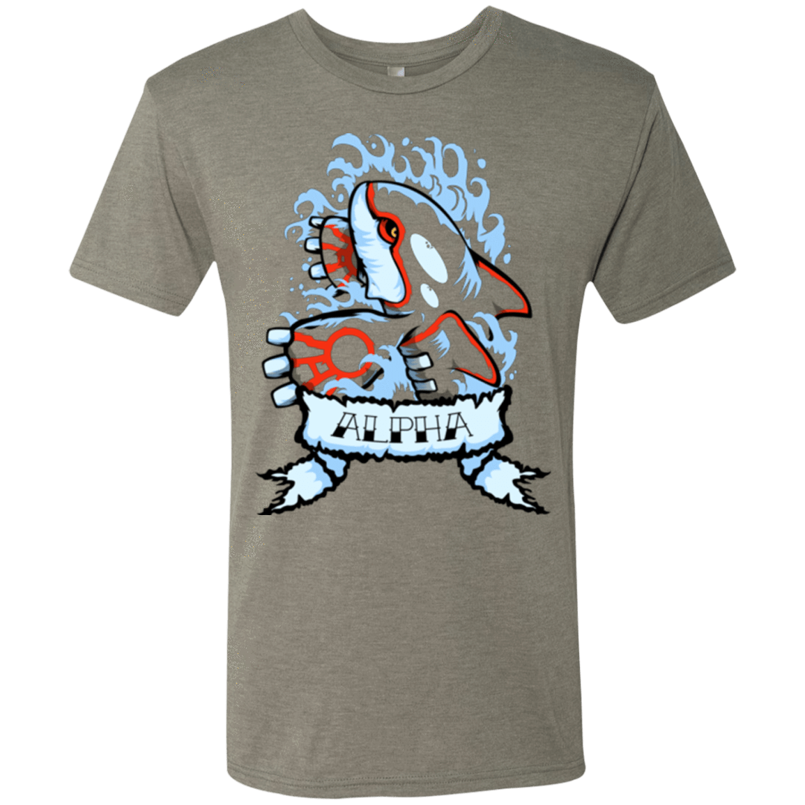 T-Shirts Venetian Grey / Small Alpha Men's Triblend T-Shirt