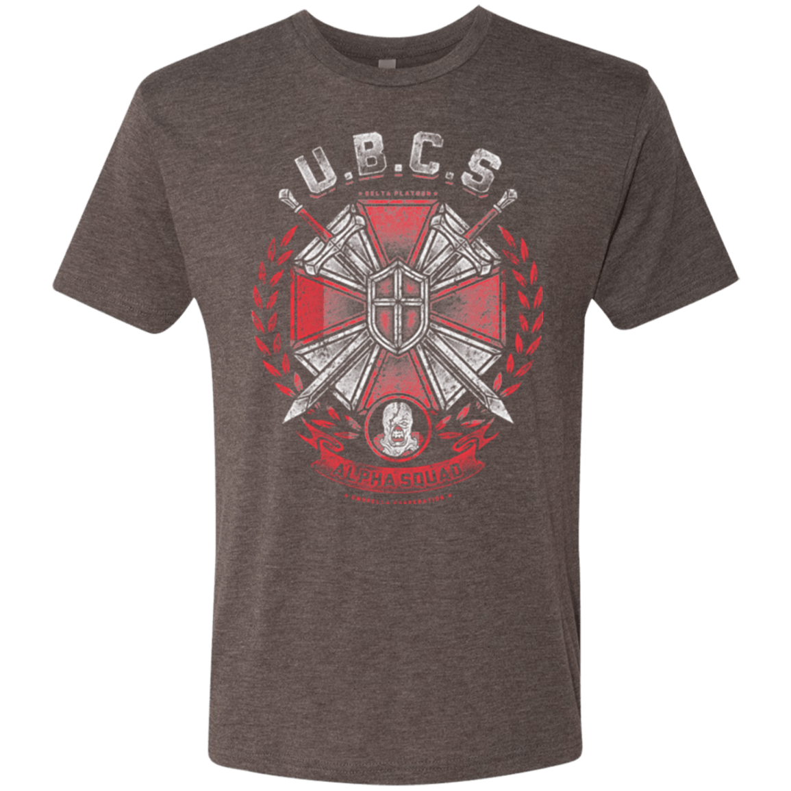 T-Shirts Macchiato / Small ALPHA SQUAD Men's Triblend T-Shirt