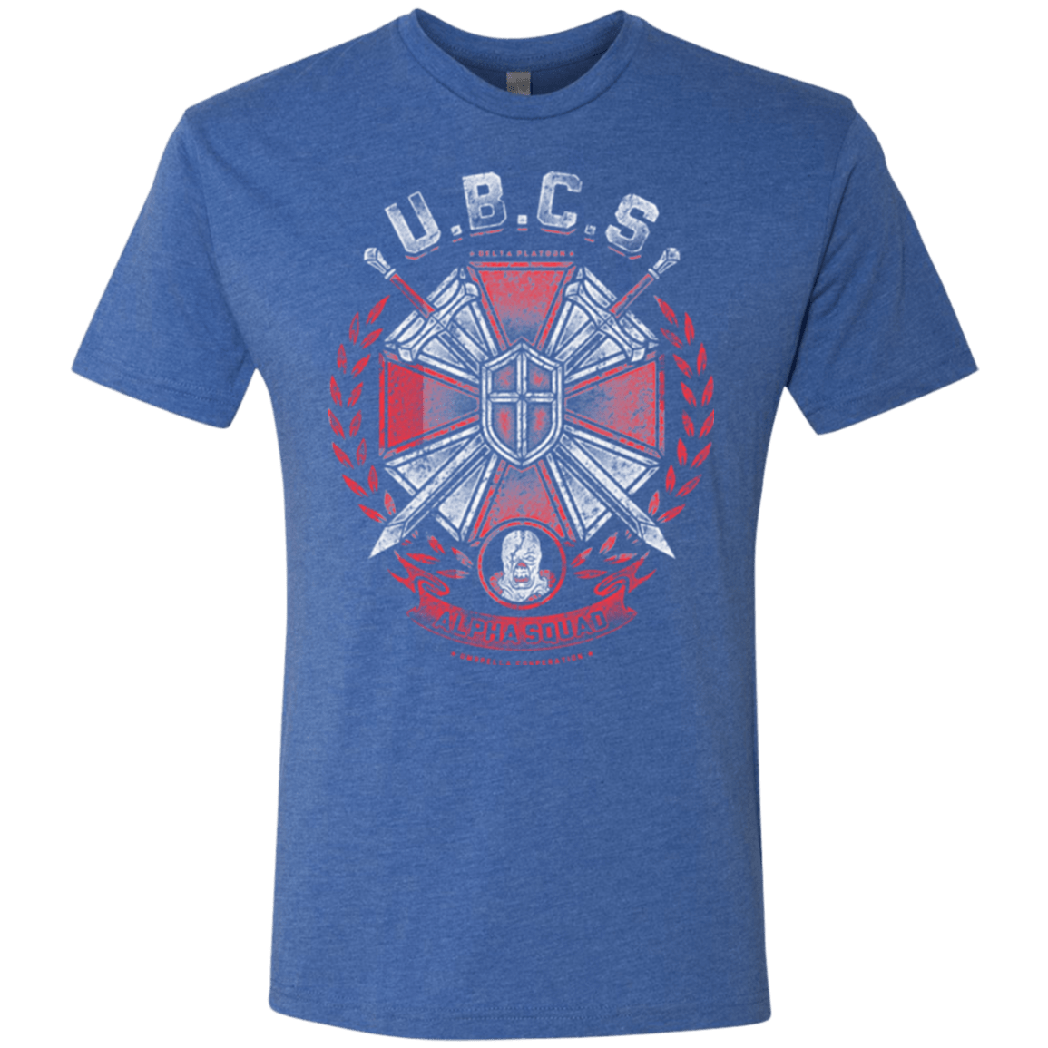 T-Shirts Vintage Royal / Small ALPHA SQUAD Men's Triblend T-Shirt