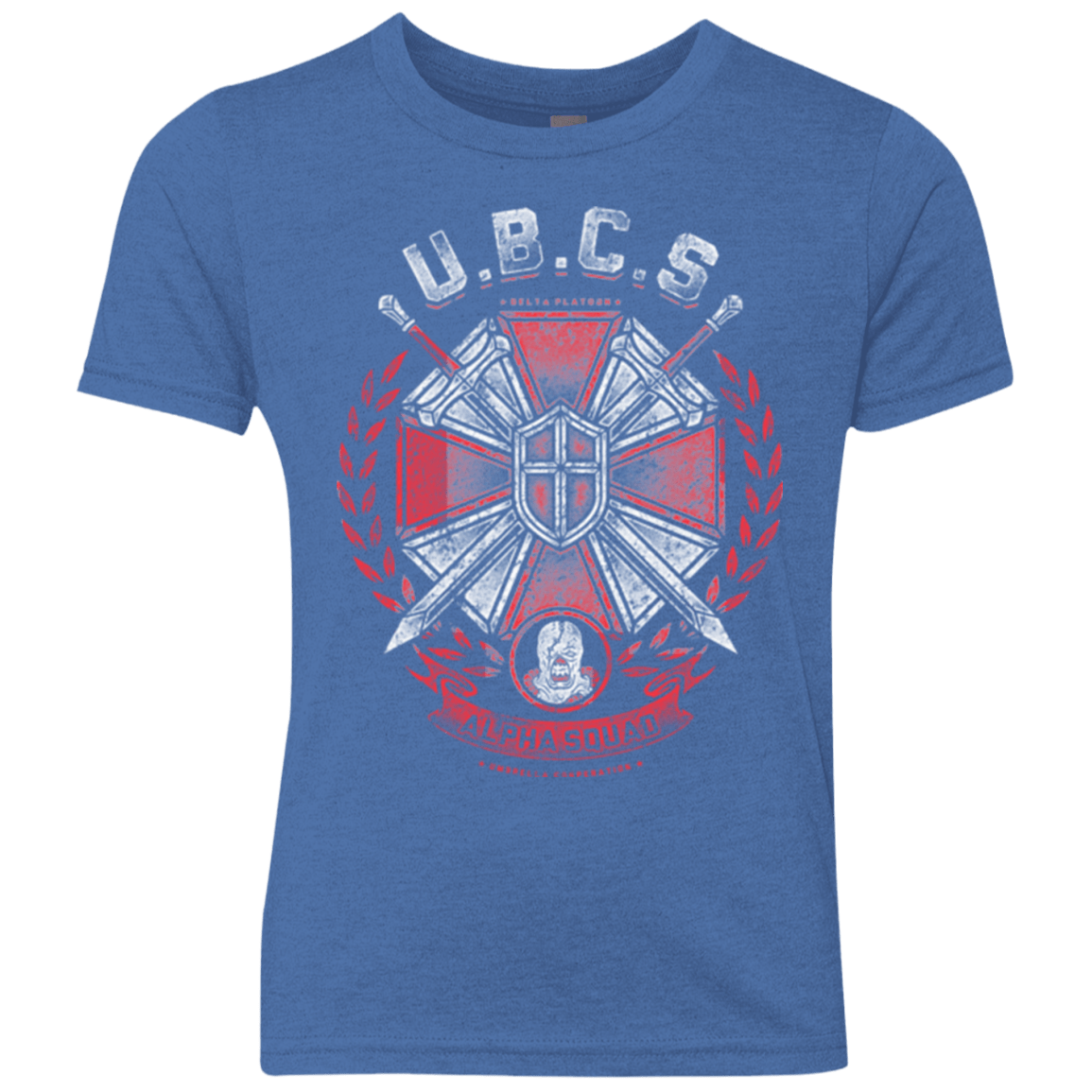 T-Shirts Vintage Royal / YXS ALPHA SQUAD Youth Triblend T-Shirt