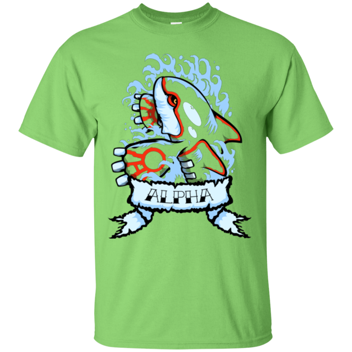 T-Shirts Lime / Small Alpha T-Shirt