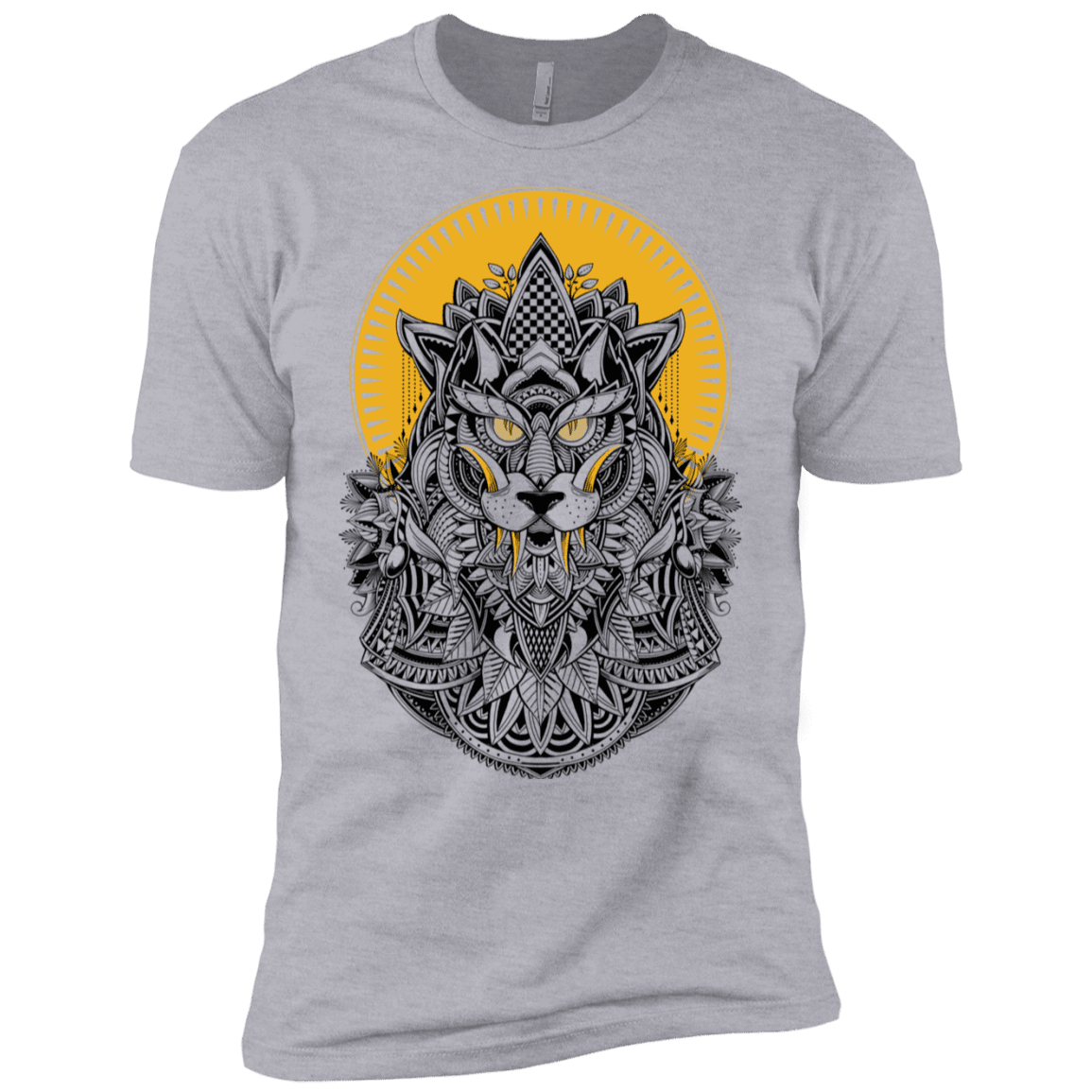 T-Shirts Heather Grey / X-Small Alpha Wolf Men's Premium T-Shirt