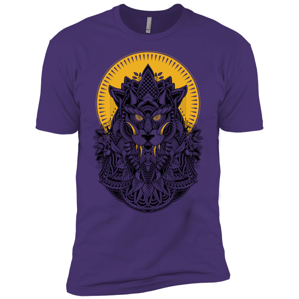 T-Shirts Purple Rush/ / X-Small Alpha Wolf Men's Premium T-Shirt