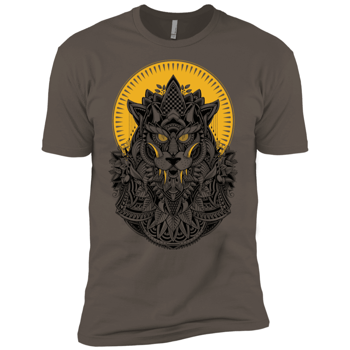 T-Shirts Warm Grey / X-Small Alpha Wolf Men's Premium T-Shirt