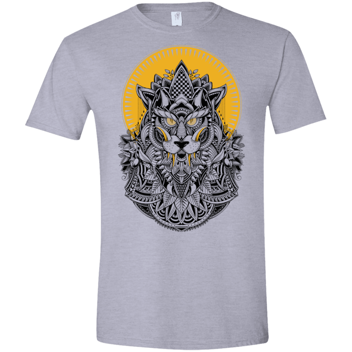 T-Shirts Sport Grey / X-Small Alpha Wolf Men's Semi-Fitted Softstyle