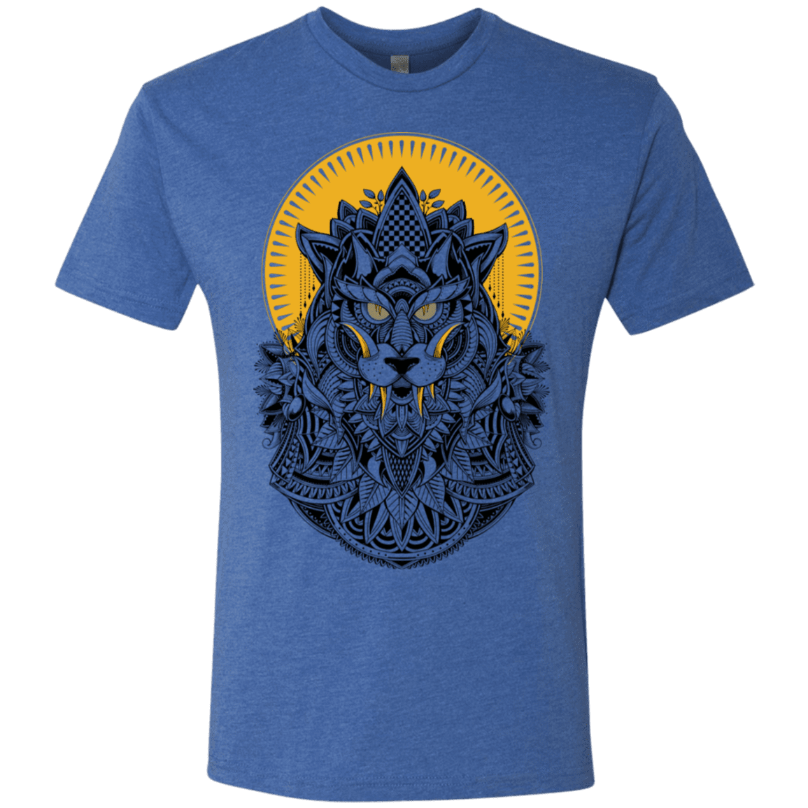 T-Shirts Vintage Royal / S Alpha Wolf Men's Triblend T-Shirt