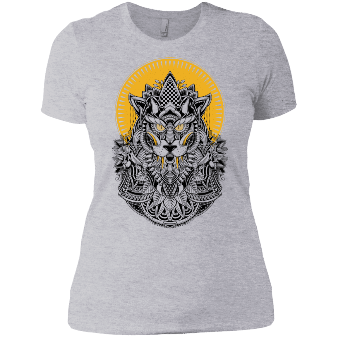 T-Shirts Heather Grey / X-Small Alpha Wolf Women's Premium T-Shirt