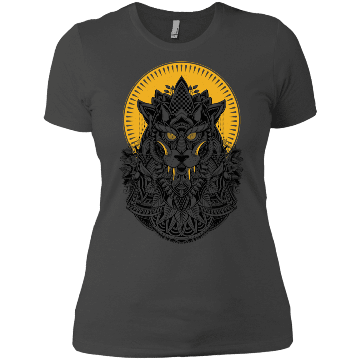 T-Shirts Heavy Metal / X-Small Alpha Wolf Women's Premium T-Shirt