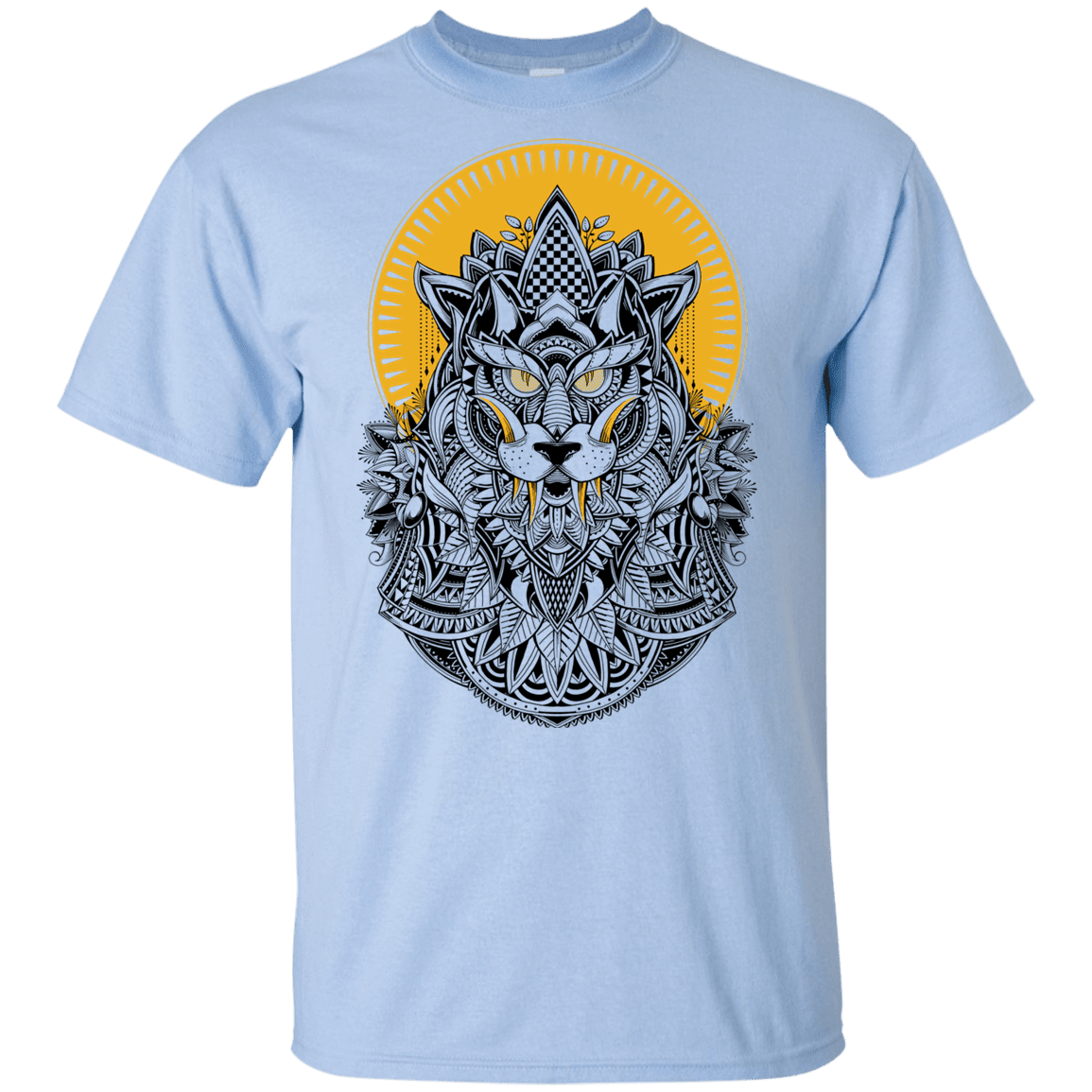 T-Shirts Light Blue / YXS Alpha Wolf Youth T-Shirt