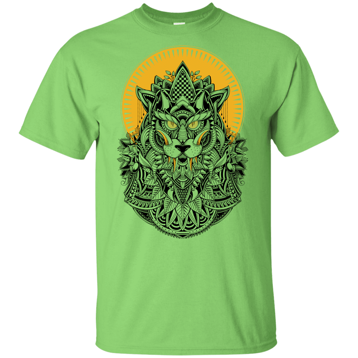T-Shirts Lime / YXS Alpha Wolf Youth T-Shirt