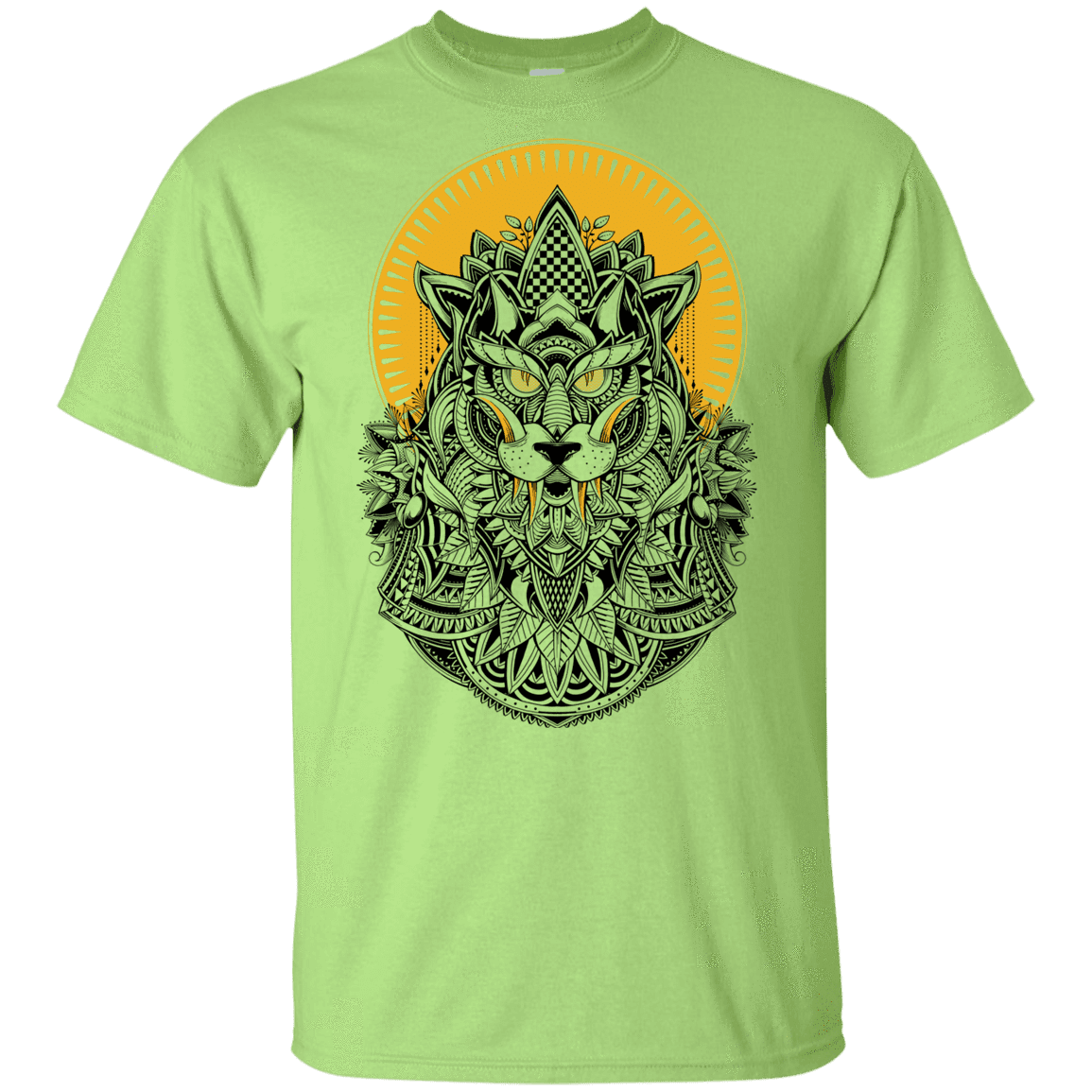 T-Shirts Mint Green / YXS Alpha Wolf Youth T-Shirt