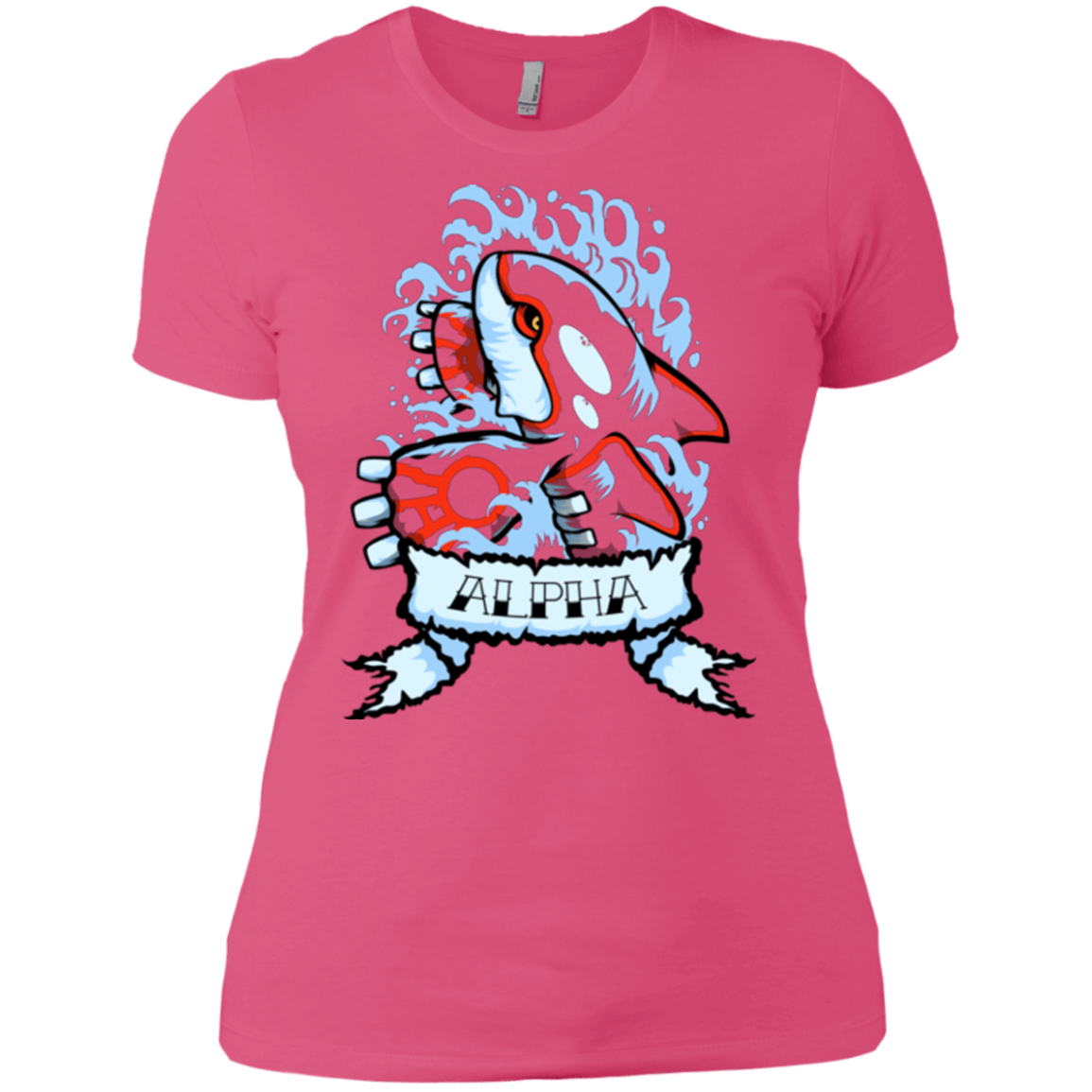 T-Shirts Hot Pink / X-Small Alpha Women's Premium T-Shirt