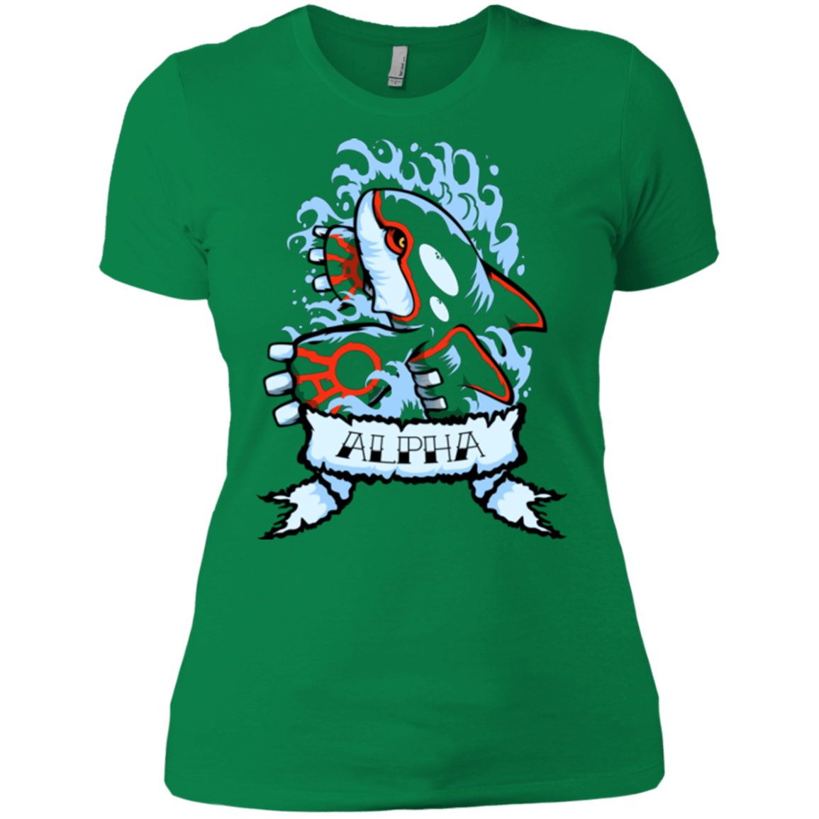 T-Shirts Kelly Green / X-Small Alpha Women's Premium T-Shirt