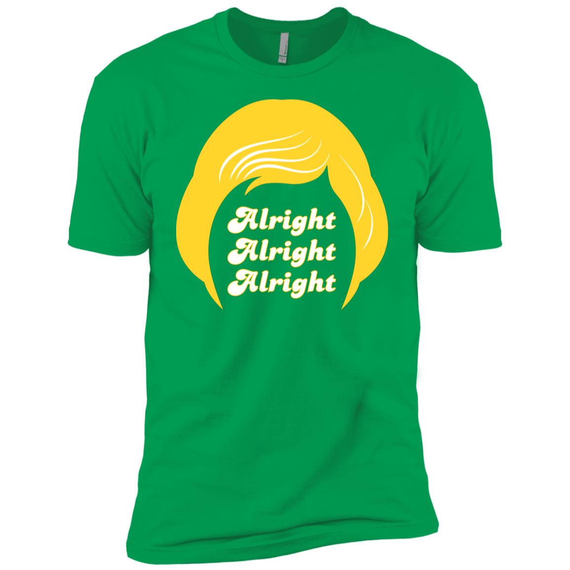 T-Shirts Kelly Green / YXS Alright Boys Premium T-Shirt