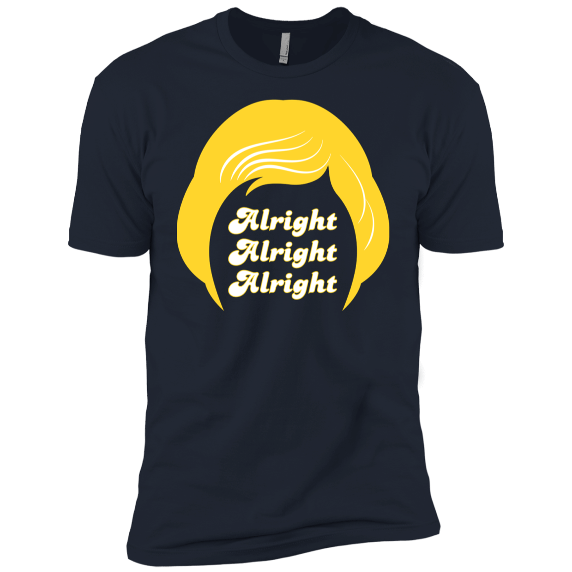 T-Shirts Midnight Navy / YXS Alright Boys Premium T-Shirt