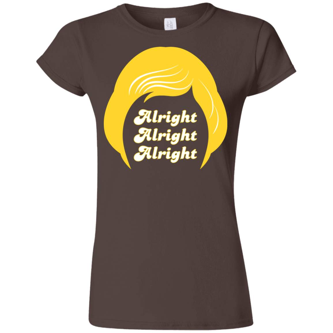 T-Shirts Dark Chocolate / S Alright Junior Slimmer-Fit T-Shirt