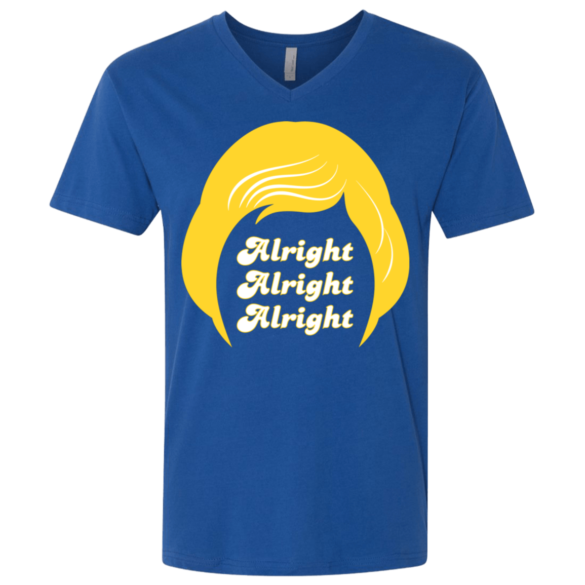 T-Shirts Royal / X-Small Alright Men's Premium V-Neck