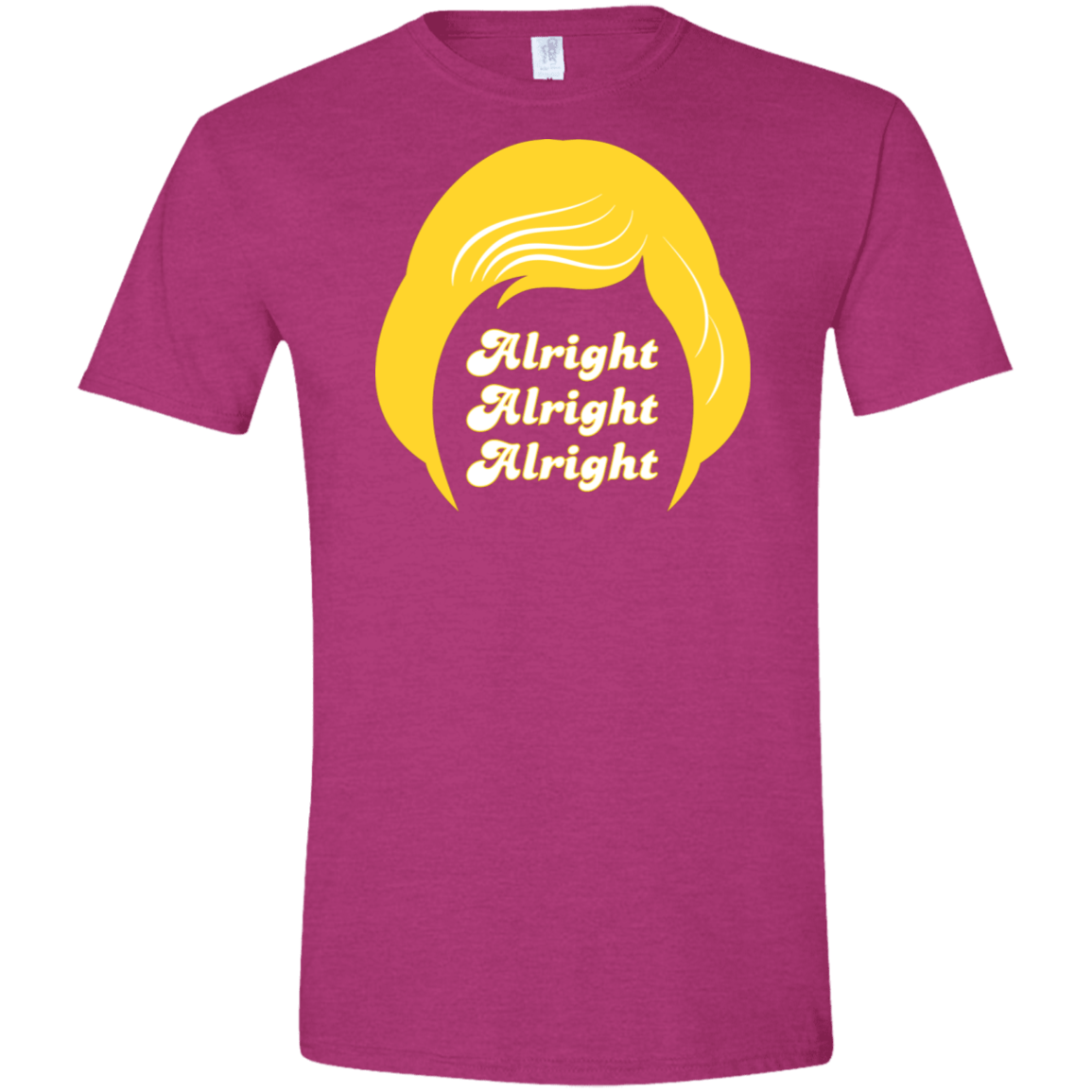 T-Shirts Antique Heliconia / S Alright Men's Semi-Fitted Softstyle