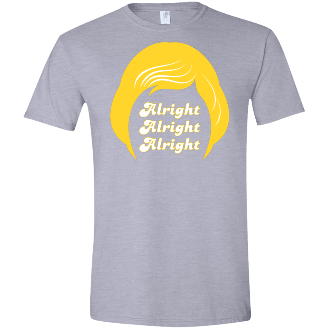 T-Shirts Sport Grey / X-Small Alright Men's Semi-Fitted Softstyle