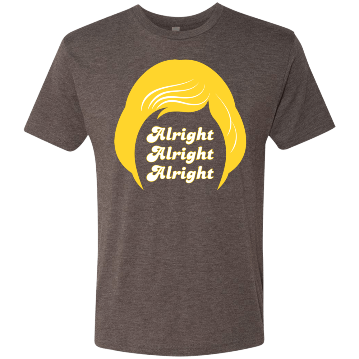 T-Shirts Macchiato / S Alright Men's Triblend T-Shirt