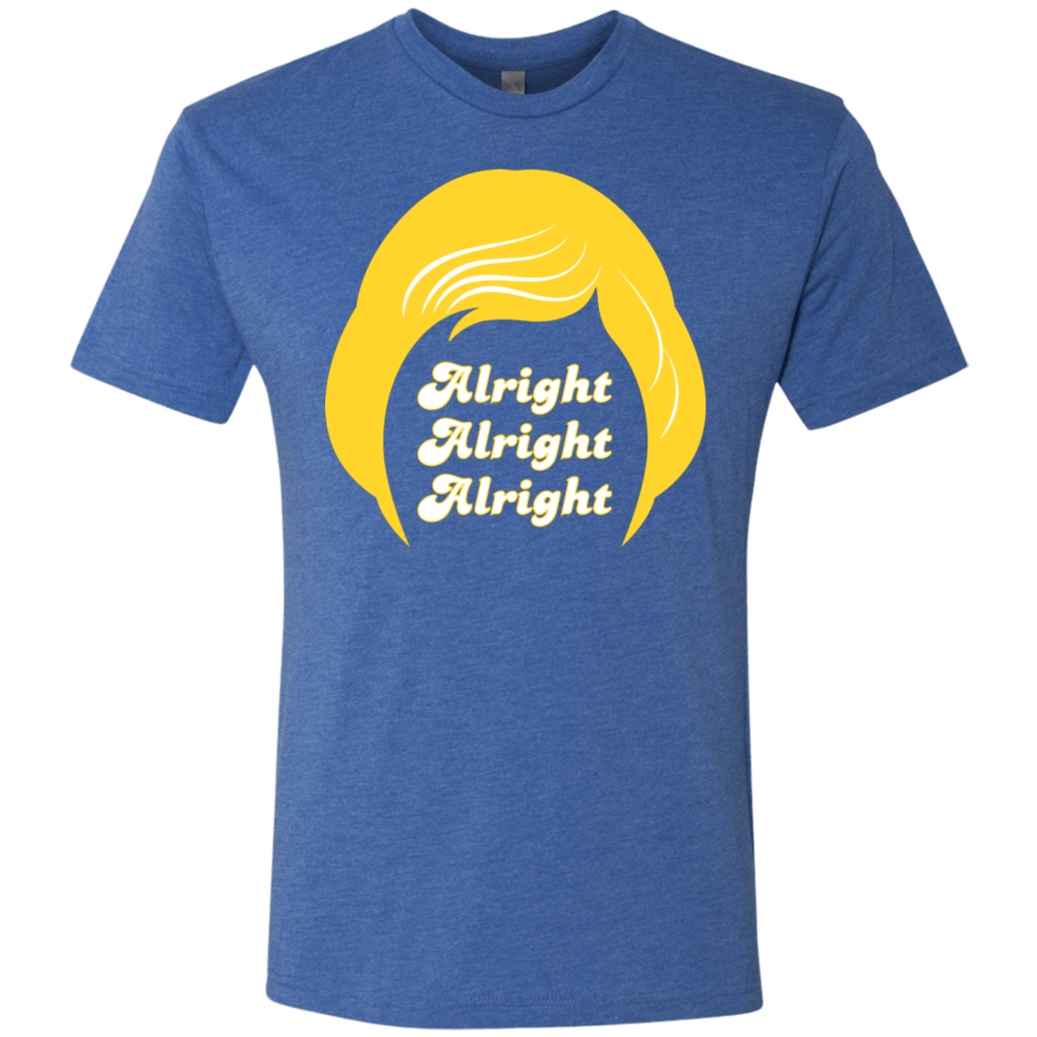 T-Shirts Vintage Royal / S Alright Men's Triblend T-Shirt