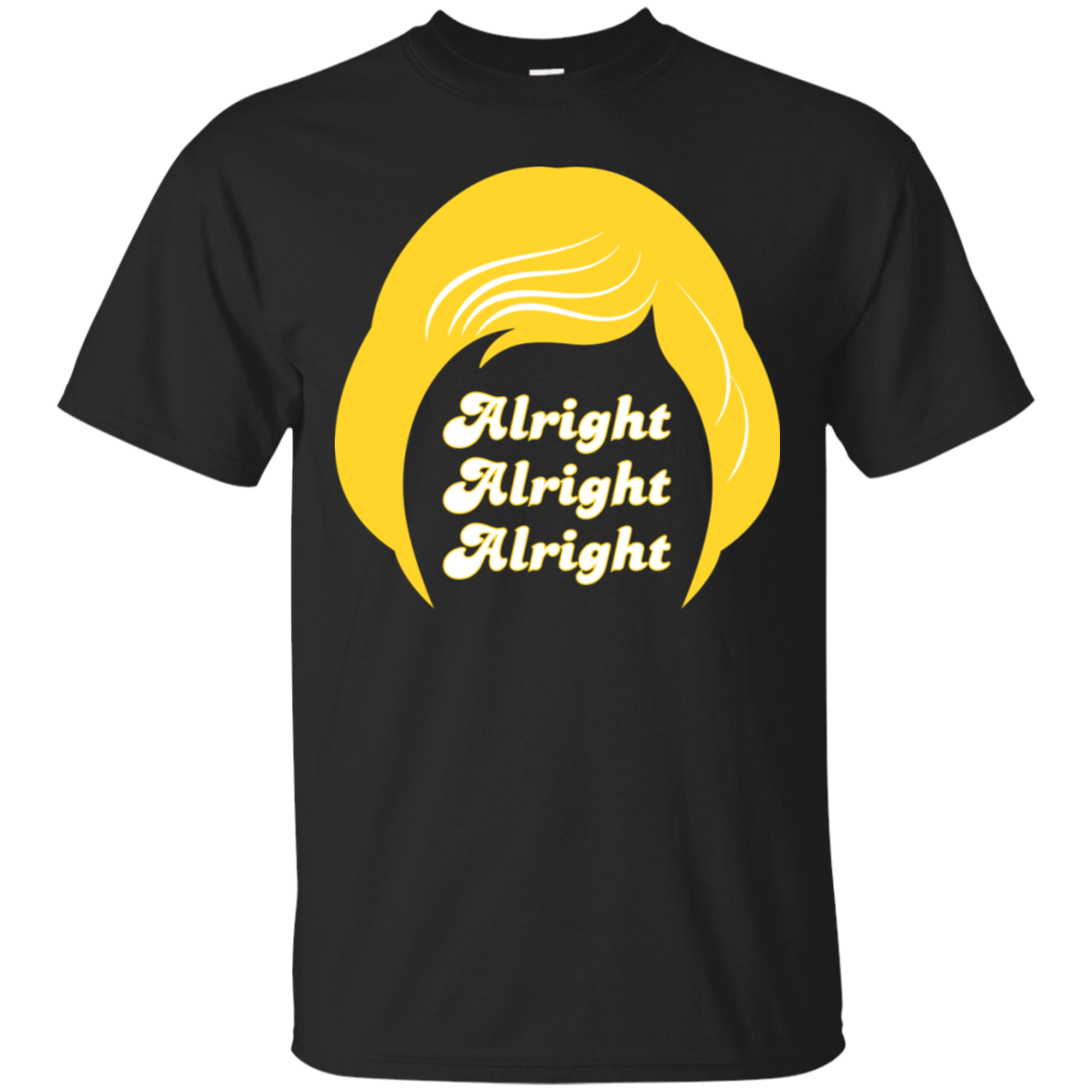 T-Shirts Black / S Alright T-Shirt
