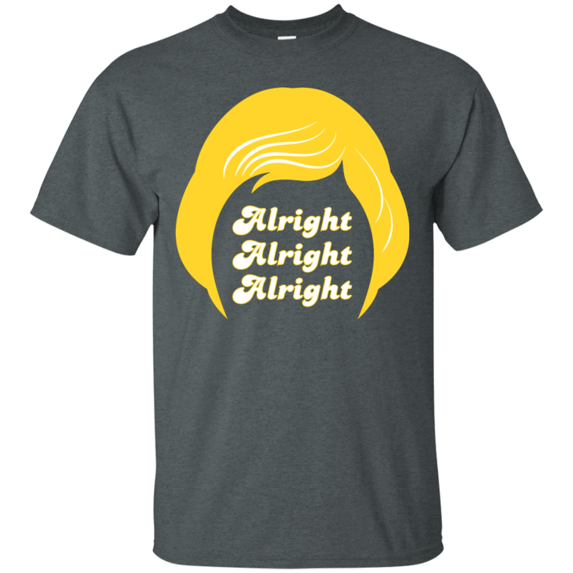 T-Shirts Dark Heather / S Alright T-Shirt