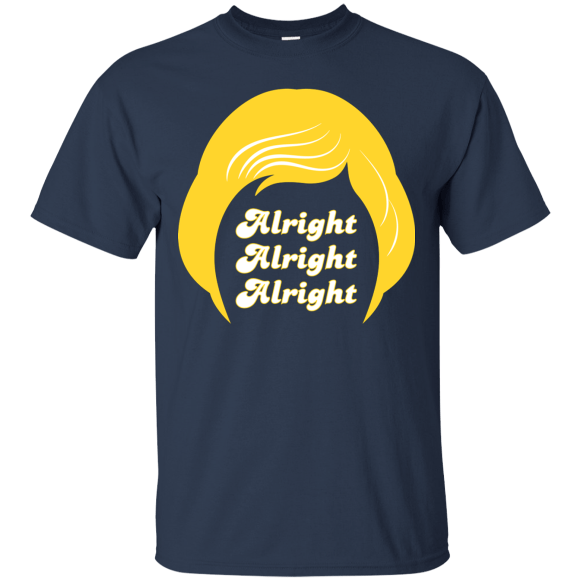 T-Shirts Navy / S Alright T-Shirt