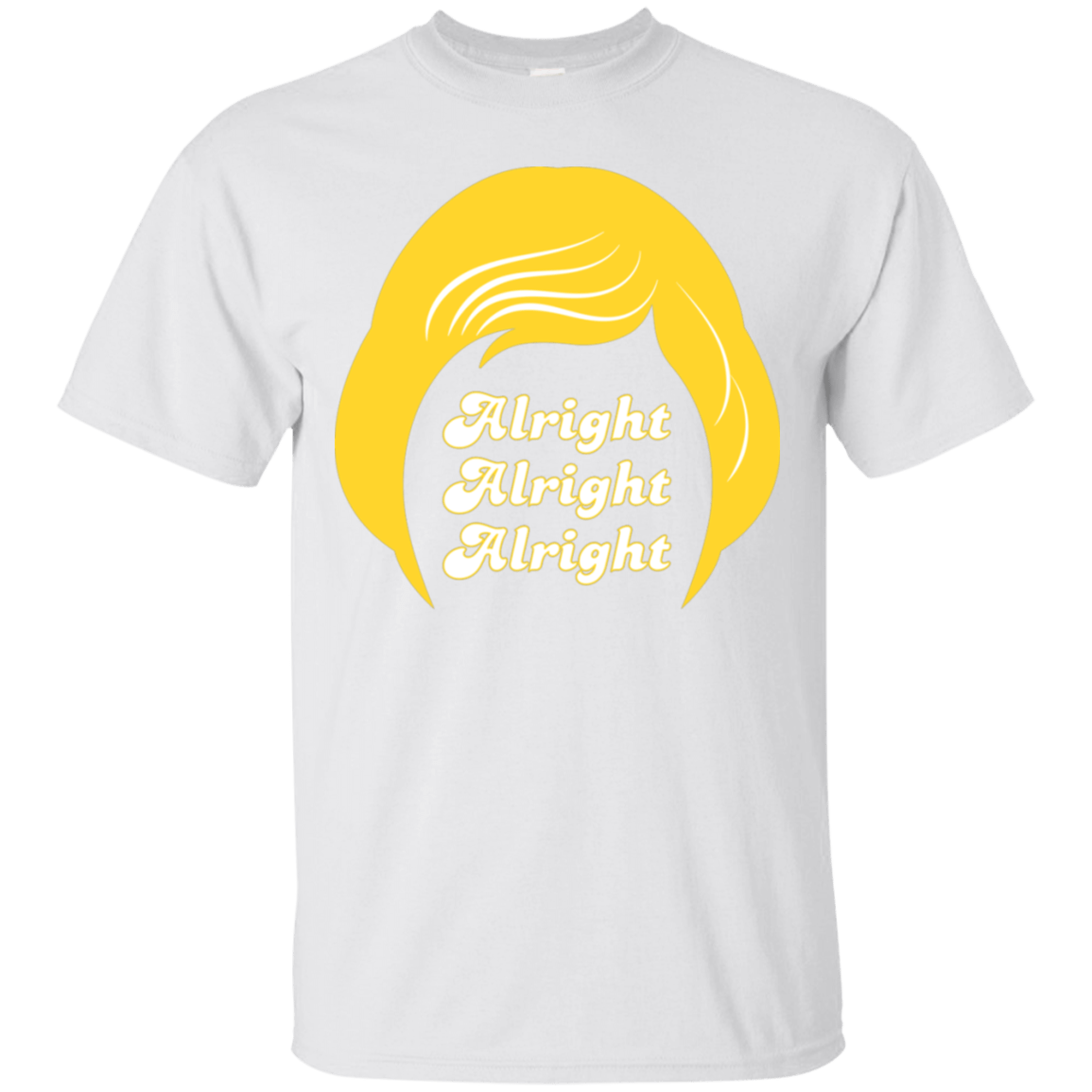 T-Shirts White / S Alright T-Shirt