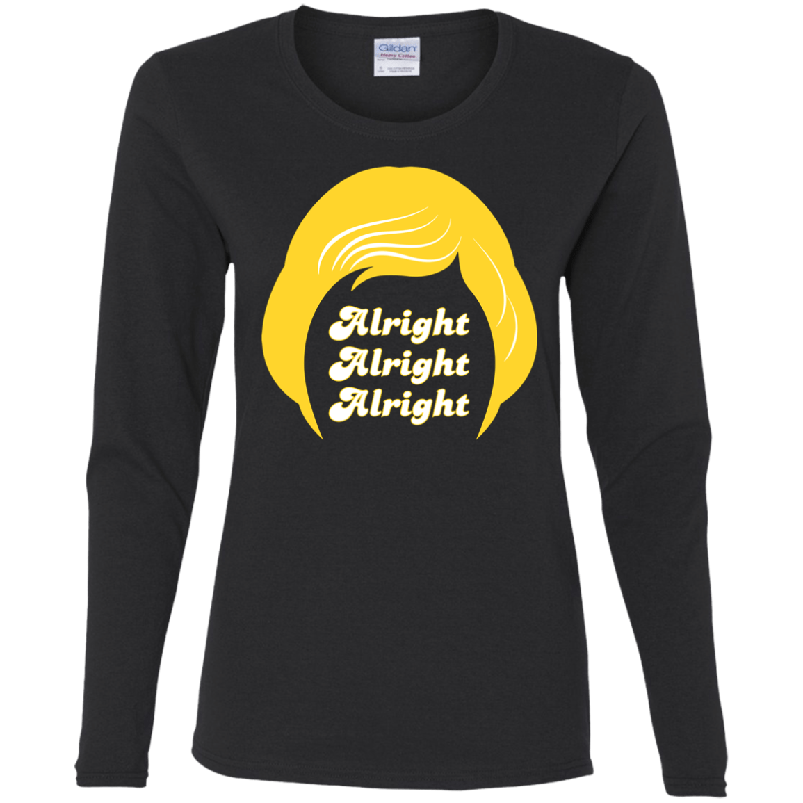 T-Shirts Black / S Alright Women's Long Sleeve T-Shirt