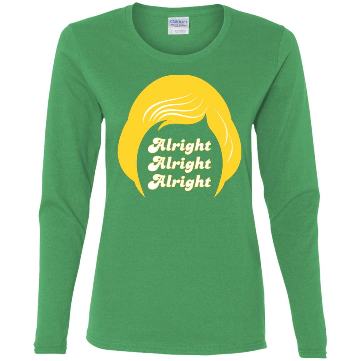 T-Shirts Irish Green / S Alright Women's Long Sleeve T-Shirt