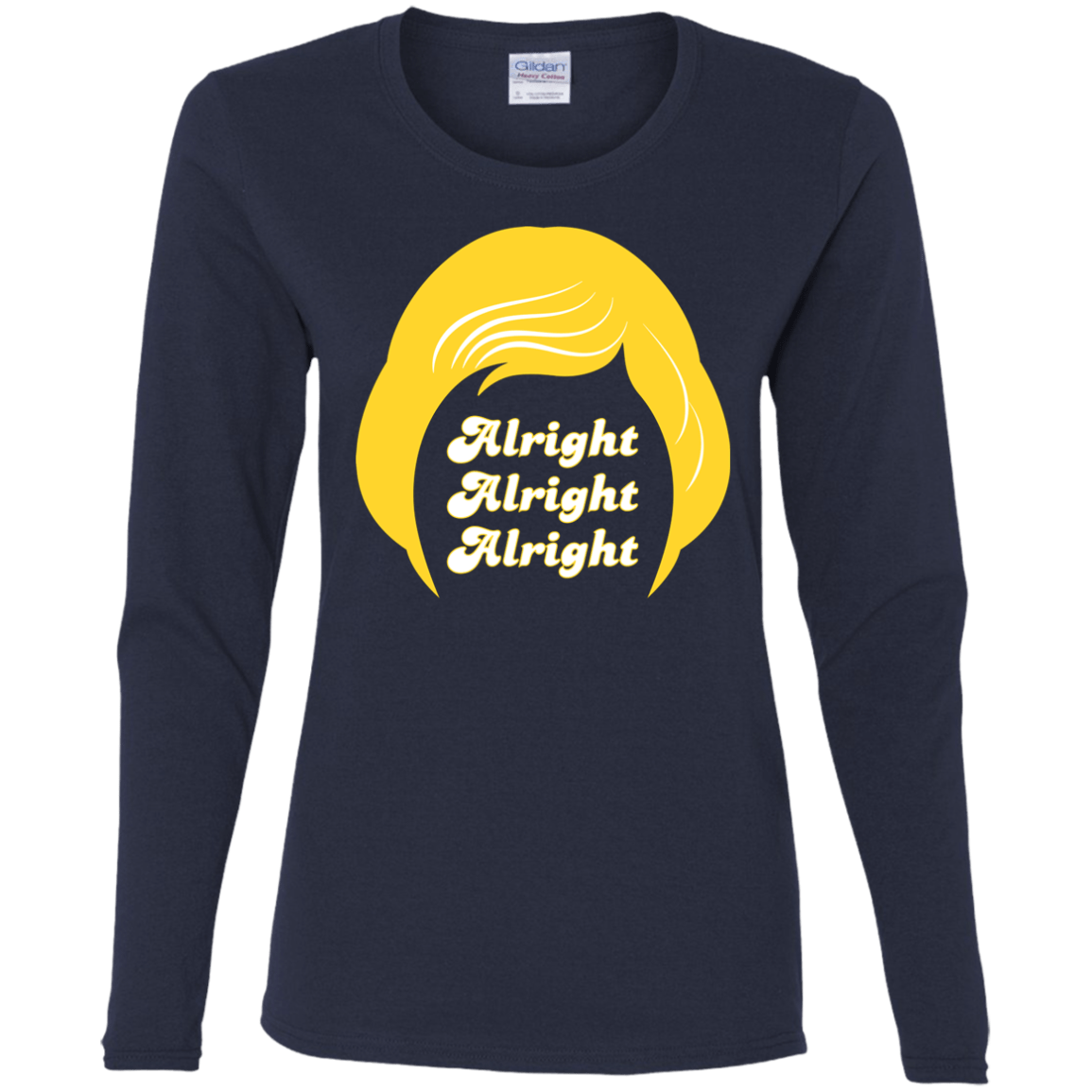 T-Shirts Navy / S Alright Women's Long Sleeve T-Shirt