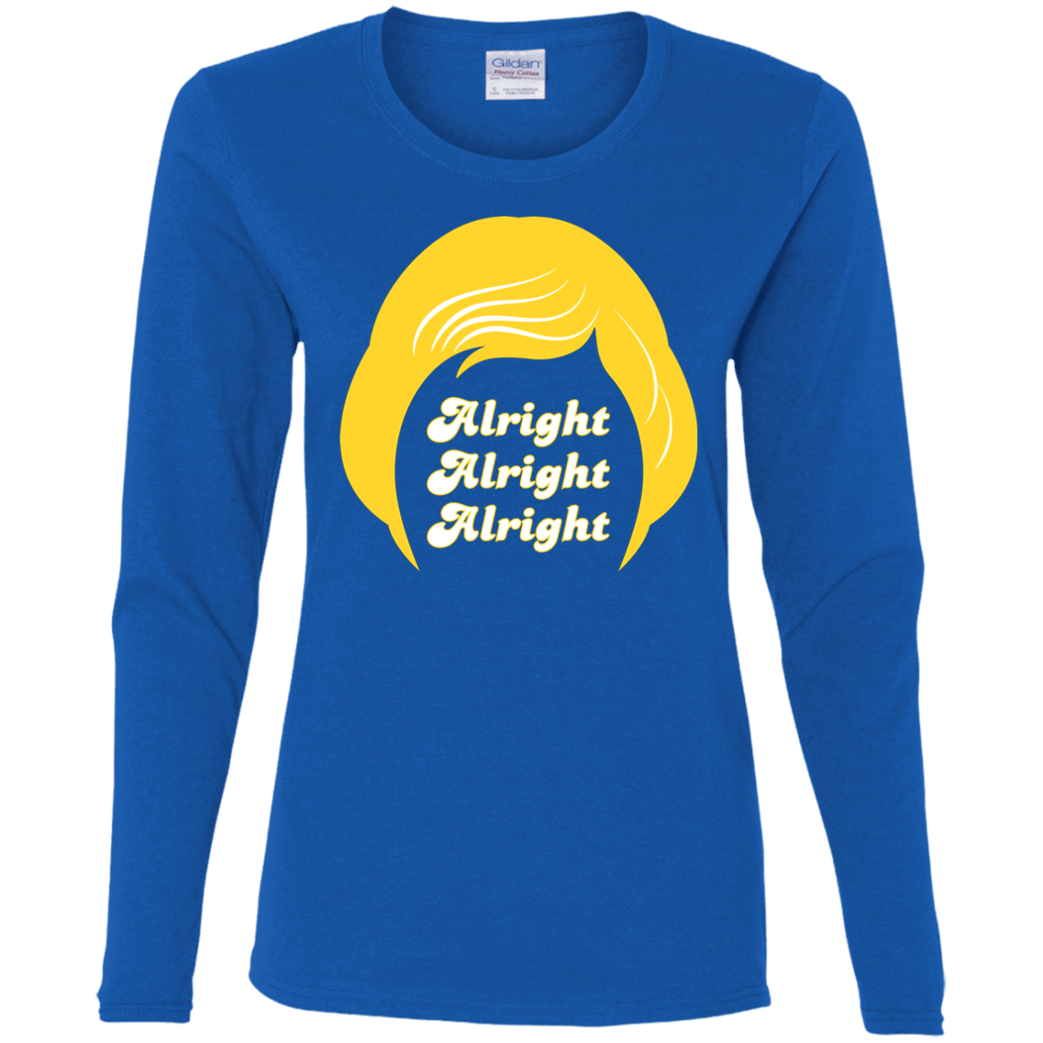 T-Shirts Royal / S Alright Women's Long Sleeve T-Shirt
