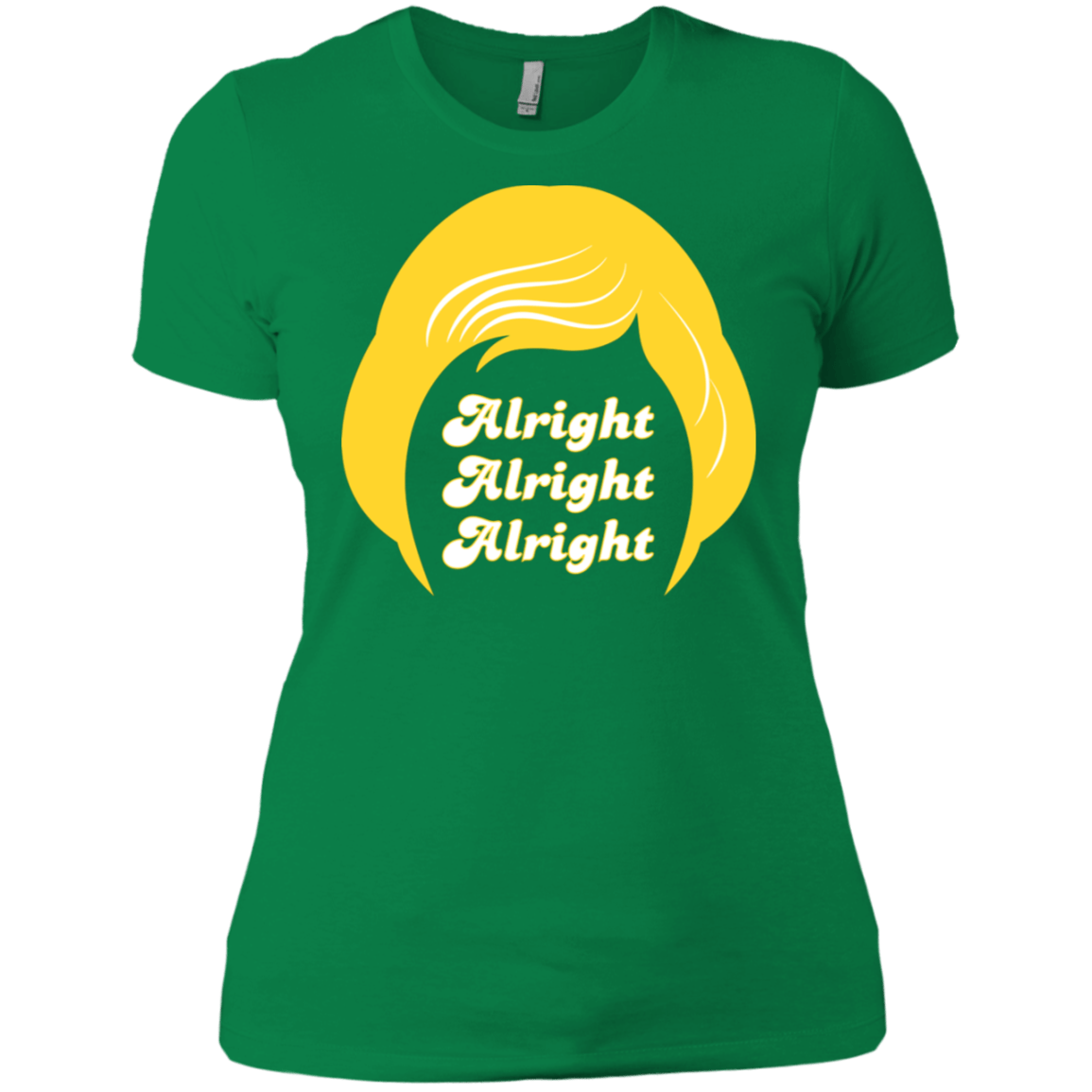 T-Shirts Kelly Green / X-Small Alright Women's Premium T-Shirt