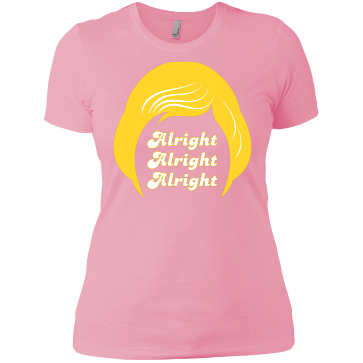 T-Shirts Light Pink / X-Small Alright Women's Premium T-Shirt