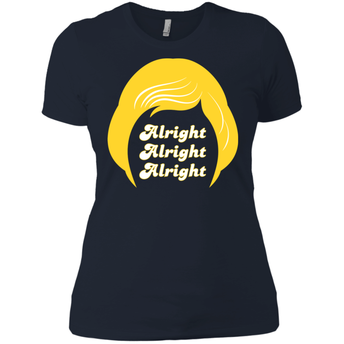 T-Shirts Midnight Navy / X-Small Alright Women's Premium T-Shirt