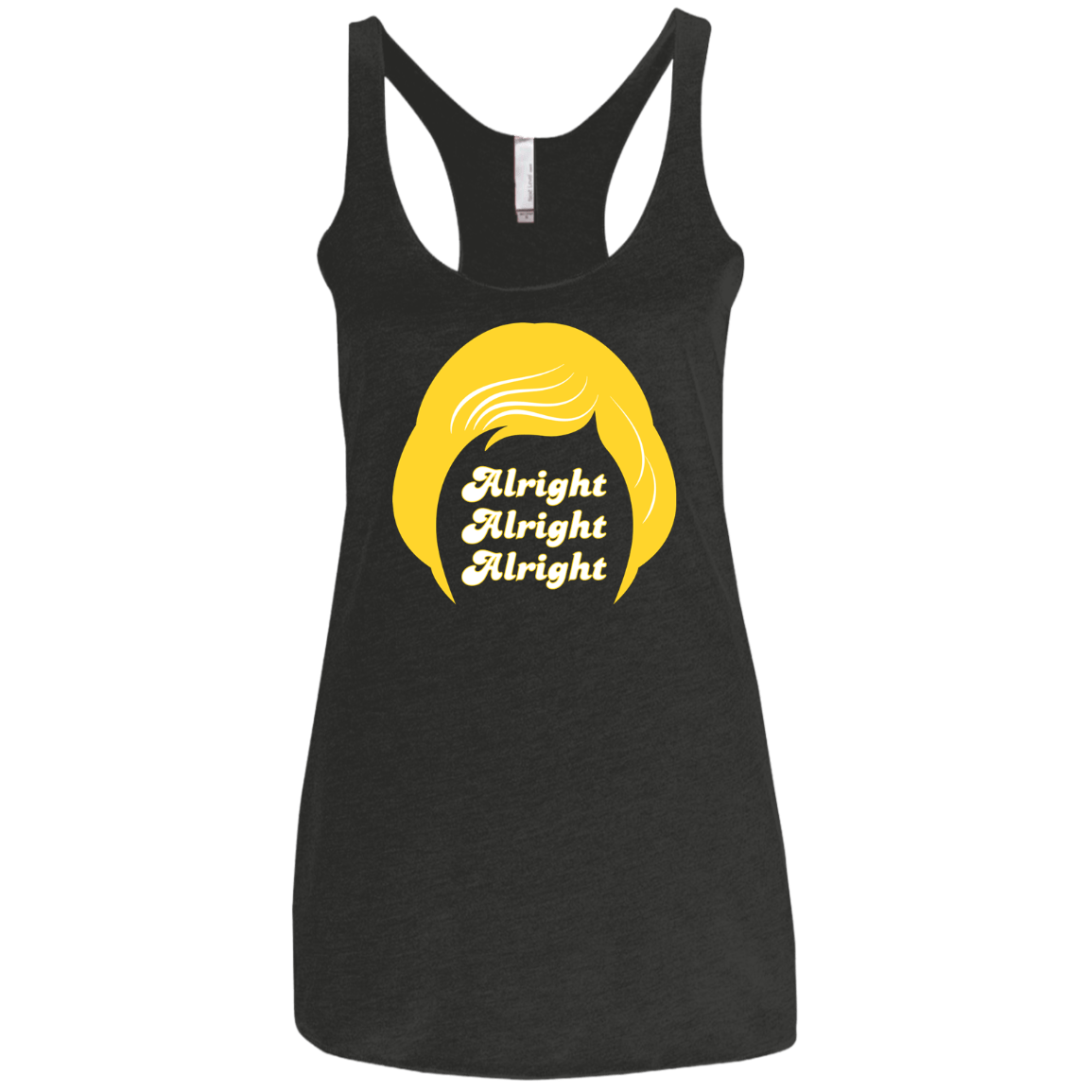 T-Shirts Vintage Black / X-Small Alright Women's Triblend Racerback Tank