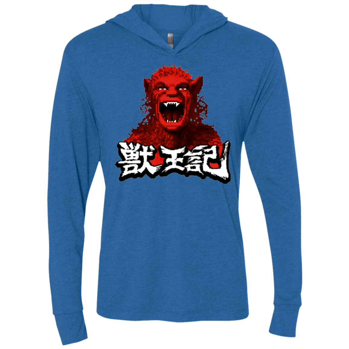 T-Shirts Vintage Royal / X-Small Altered Triblend Long Sleeve Hoodie Tee