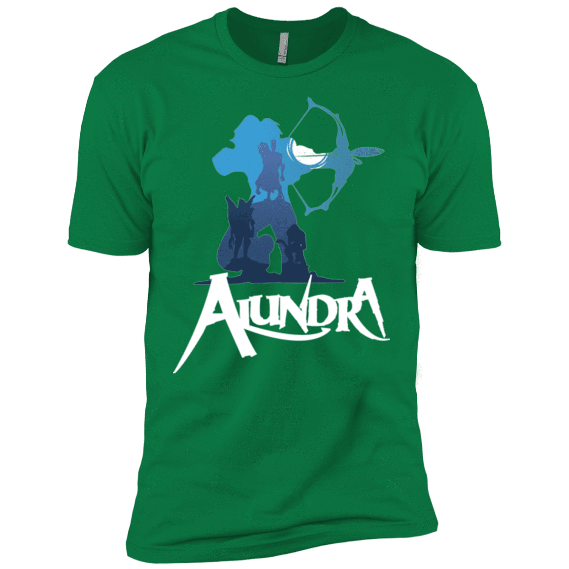 T-Shirts Kelly Green / X-Small Alundra Men's Premium T-Shirt