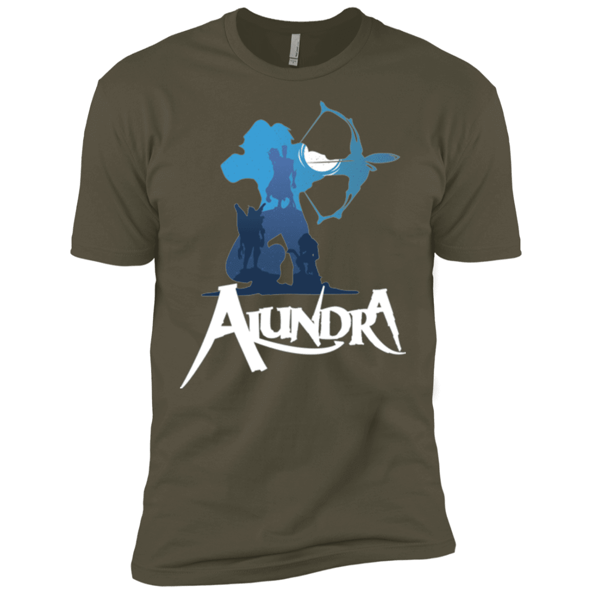 T-Shirts Military Green / X-Small Alundra Men's Premium T-Shirt