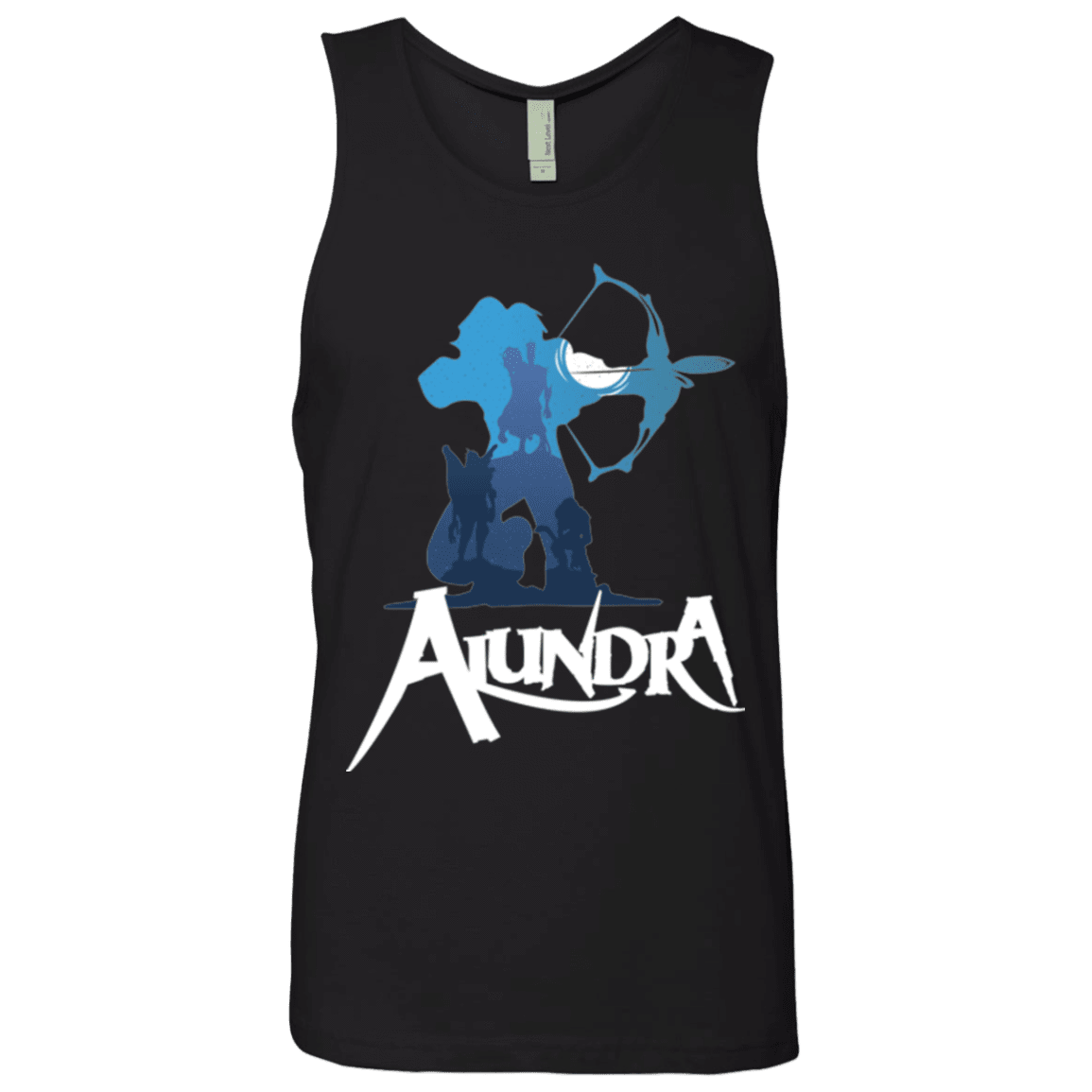 T-Shirts Black / Small Alundra Men's Premium Tank Top
