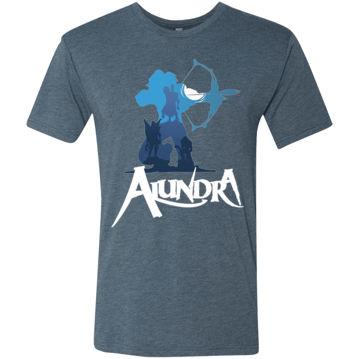 T-Shirts Indigo / Small Alundra Men's Triblend T-Shirt