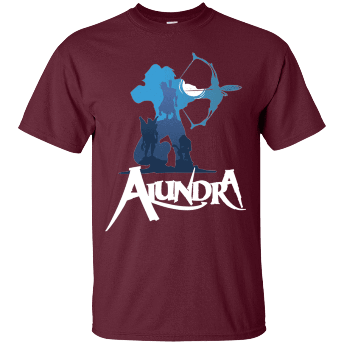 T-Shirts Maroon / Small Alundra T-Shirt