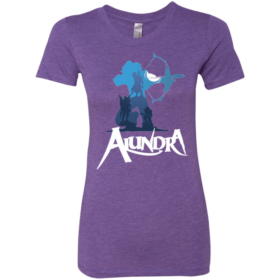 T-Shirts Purple Rush / Small Alundra Women's Triblend T-Shirt