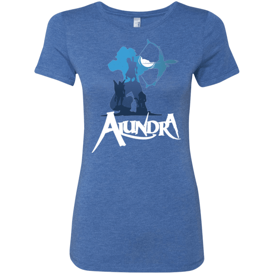 T-Shirts Vintage Royal / Small Alundra Women's Triblend T-Shirt