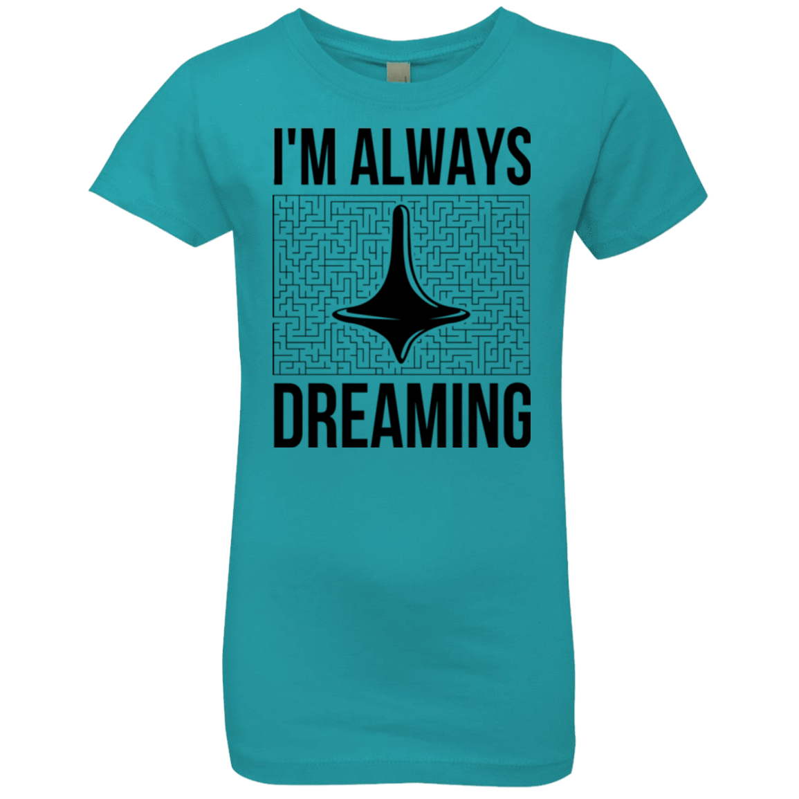 T-Shirts Tahiti Blue / YXS Always dreaming Girls Premium T-Shirt