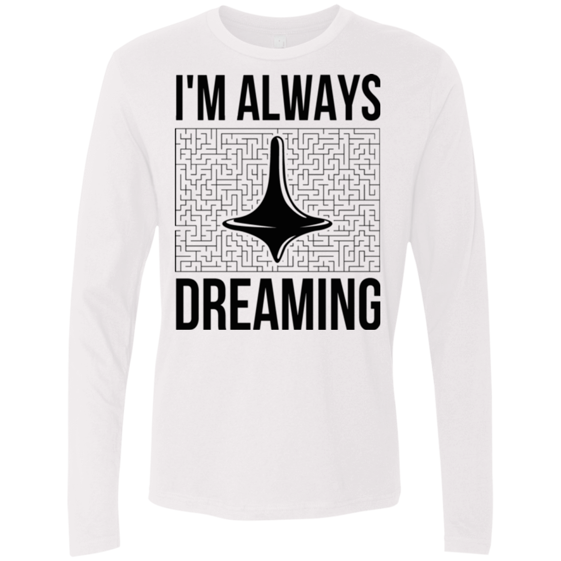 T-Shirts White / Small Always dreaming Men's Premium Long Sleeve