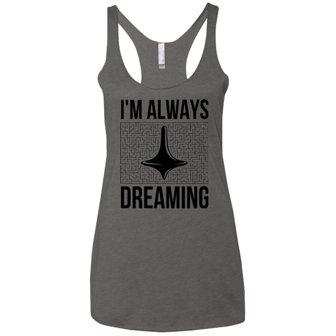 T-Shirts Premium Heather / X-Small Always dreaming Women's Triblend Racerback Tank